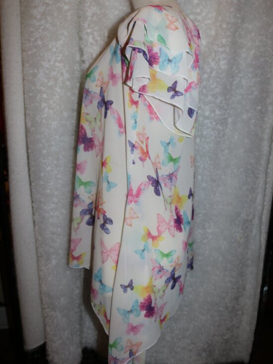 Indigo Soul butterfly tunic size large - Picture 5 of 6